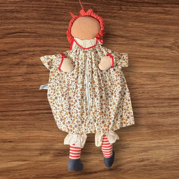 Vintage 27" Raggedy Ann Pajama Bag Doll 🧺 Rare HTF - Picture 11 of 12
